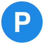 blue p